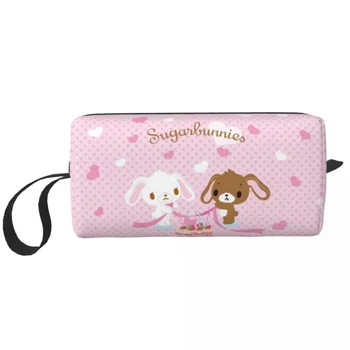 Дорожная сумка для туалетных принадлежностей Sugarbunnies Kawaii Anime Manga Makeup Косметический Органайзер для женщин для хранения косметики Dopp Kit Case