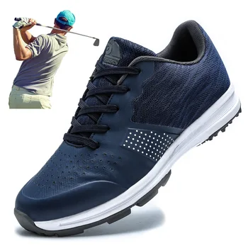 2023 Мужская обувь для гольфа, мужские и женские тренировочные кроссовки, унисекс, спортивная обувь для гольфа, Кожаные Профессиональные тренировочные кроссовки для гольфа