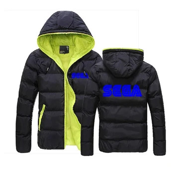 2023 Новый мужской Весенне-осенний шестицветный хлопковый костюм Sega, повседневная куртка с капюшоном, удобное однотонное пальто