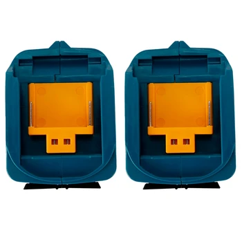 2X USB-адаптер для зарядки Makita ADP05 BL1415 BL1430 BL1815 BL1830 14.4-18V