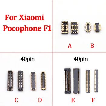 2шт-10шт Для Xiaomi Pocophone F1 Poco F1 ЖК-экран дисплея Разъем FPC USB Зарядное Устройство Зарядный Контактный Штекер разъем аккумулятора