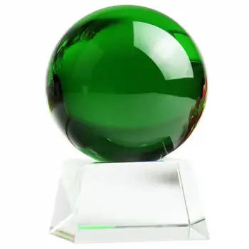 40-60 мм исцеляющий шар из зеленого кристалла редкого природного кварца + 5AAA
