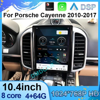 8 + 128 Г Android 11 Carplay Автомобильный Мультимедийный Видео Радио Навигационный ЖК-Монитор Экран Для Porsche Cayenne 2011-2016 AndroidAuto 4G