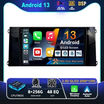 Android 13 Carplay Auto Для Ford New Era Transit PRO 2021 Автомобильный Радиоприемник DSP 4G WIFI GPS Навигационный Плеер Мультимедиа 360 Камера Видео