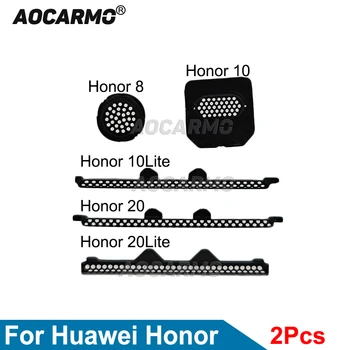 Aocarmo 2шт Сетка для наушников для защиты от пыли для Huawei Honor 8 10 20 Lite Запасная часть