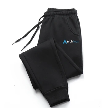 Arch Linux Men Мужские брюки мужские брюки с коротким рукавом Мужские брюки с круглым вырезом из чистого хлопка Европа мужские брюки Европа