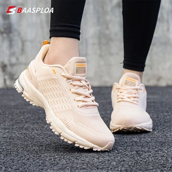 Baasploa/ Женская спортивная обувь, Модные легкие кроссовки для бега, женские повседневные кроссовки с дышащей сеткой, нескользящие, новое поступление