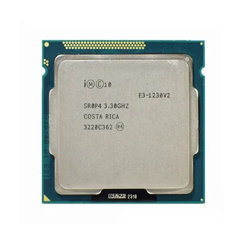 E3-1230 V2 E3 1230V2 E3 1230 V2 Четырехъядерный процессор с тактовой частотой 3,3 ГГц, 8M 69 Вт, LGA 1155