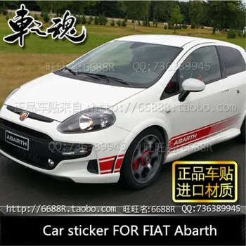 Автомобильная наклейка для модификации украшения FIAT Abarth модные спортивные наклейки аксессуары