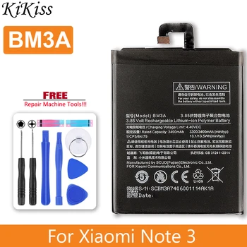 Аккумулятор BM3A для Xiaomi Mi Note 3, 3300 мАч, трек-код
