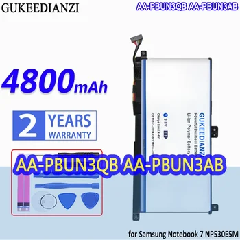 Аккумулятор GUKEEDIANZI Высокой емкости AA-PBUN3QB AA-PBUN3AB 4800 мАч для Samsung Notebook 7 Notebook7 NP530E5M NP800G5M NP740U5L
