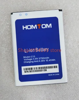 Аккумулятор для телефона Homtom C13 2750 мАч для HOMTOM C13 Android 3G WCDMA Смартфон 5,0 Дюймов MT6580M четырехъядерный