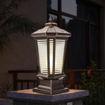 Винтажный уличный садовый светильник, настенный светильник, светодиодные лампы, сад, вилла, ландшафтное освещение, наружный водонепроницаемый светильник E27 Buitenlamp