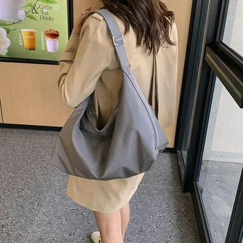 Высококачественная женская сумка для молодежного отдыха, модная сумка через плечо, универсальная сумка через плечо большой емкости для поездок на работу