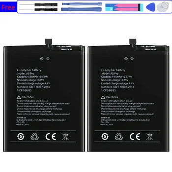 Высококачественная сменная батарея мобильного телефона A5 Pro 4150 мАч Для аккумуляторов смартфонов UMI Umidigi A 5 Pro A5Pro