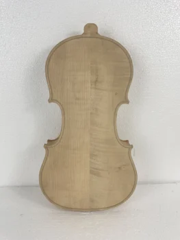 Дефектная белая скрипка, некоторые части не окрашены, корпус окрашен 4/4, верхняя часть сделана из клена и ели.