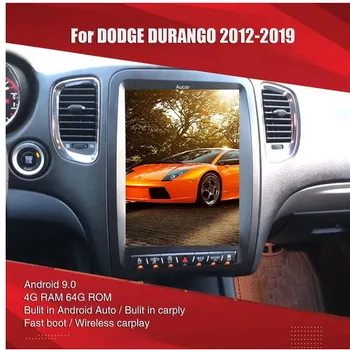 Для Dodge Durango 2012-2019 Android Экран автомобильного радио 2din Стереоприемник Авторадио Мультимедийный плеер Gps Navi