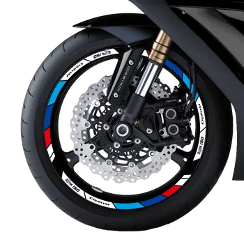 Для SYM Cruisym 150 2021 Новая высококачественная наклейка на колесо мотоцикла в полоску со светоотражающим ободом