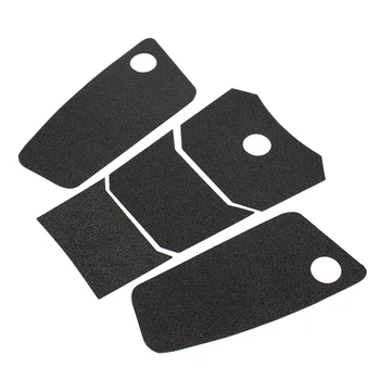 Защитные наклейки для топливного бака, противоскользящая наклейка для мотоцикла KAWASAKI Versys 650 2015-2021, резина, коррозионная стойкость, черный