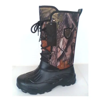 Зимние мужские зимние ботинки с подкладкой -30 градусов, для кемпинга, рыбалки, пешего туризма, охоты, Водонепроницаемая ветрозащитная нескользящая обувь