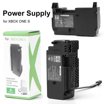 Источник питания Адаптер переменного тока для игровой консоли Xbox One X / Xbox One S, зарядное устройство для внутренней платы питания, сменный источник питания, аксессуары