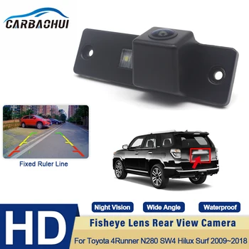 Камера заднего Вида Автомобиля HD CCD Ночного Видения Для Toyota 4Runner N280 SW4 Hilux Surf 2009 ~ 2016 2017 2018 Автомобильный Монитор Заднего Хода