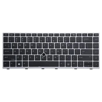 Клавиатура для ноутбука с английской раскладкой для HP EliteBook 840 846 745