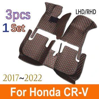 Ковры LHD Автомобильные Коврики Для Honda CR-V CRV RW 5-го Поколения 2022 2021 2020 2019 2018 2017 Автоаксессуары Пользовательские Чехлы Коврики Для Ног
