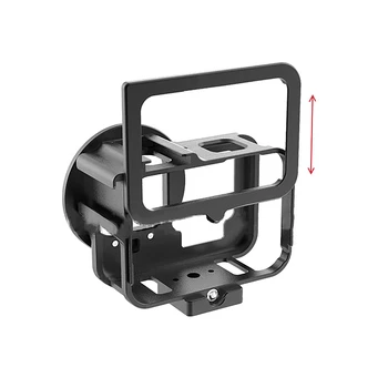Корпус камеры Металлический защитный чехол Полая расширительная оболочка для отвода тепла для аксессуаров для экшн-камер Gopro Hero 9