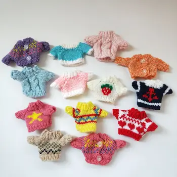 Кукольная одежда Ob11 GSC 1/12 Bjd Dressup, милые аксессуары для свитеров, игрушки для девочек, подарок на день рождения для девочек