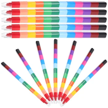 Мелки Практичные прочные Разного цвета Красивые цветные Карандаши Инструменты для рисования для студентов и детей