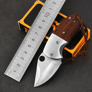 МИНИ-Складной Нож С Ручкой Высокой Твердости Express Pocket Knife EDC Outdoor Tool KeyPendant Knifves Походный Нож Для Выживания на открытом воздухе