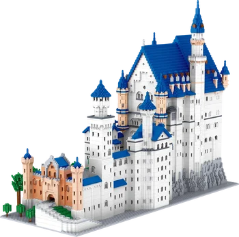 Набор строительных блоков принцессы замка Нойшванштайн Станет отличным подарком мальчикам и девочкам на день рождения.