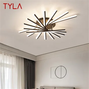 Потолочные светильники TYLA Nordic, современные светодиодные креативные лампы, домашние светильники для гостиной-столовой