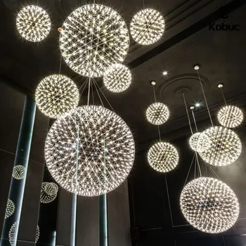 Скандинавский современный подвесной светильник для магазина шаровых фейерверков, подвесной светильник в стиле лофт, декоративные подвесные винтажные лампы, люстра