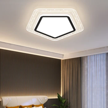 Современные светодиодные люстры Простые Аксессуары для дома для спальни гостиной гардеробной Потолочная лампа для внутреннего освещения