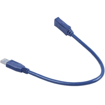 Удлинительный кабель с разъемом 6X Blue USB 3.0 от мужчины к мужчине F/ M типа A 30 см