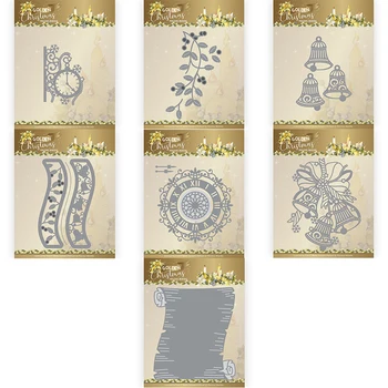 Штампы для резки металла Mmao Craft craft mold Рождественская серия для вырезок из бумаги форма для ножей для рукоделия трафареты для штамповки штампов